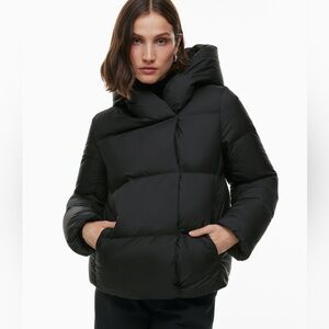 Aritzia Babaton Black Puffer Jacket
